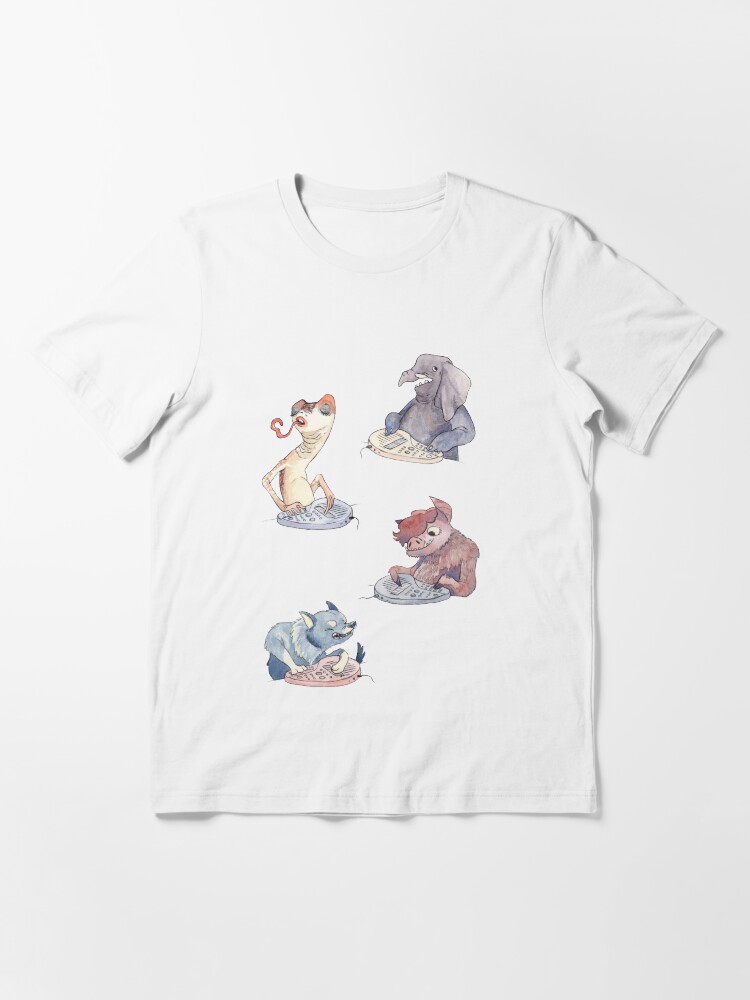 Alternate view of Omnichord Animals Essential T-Shirt