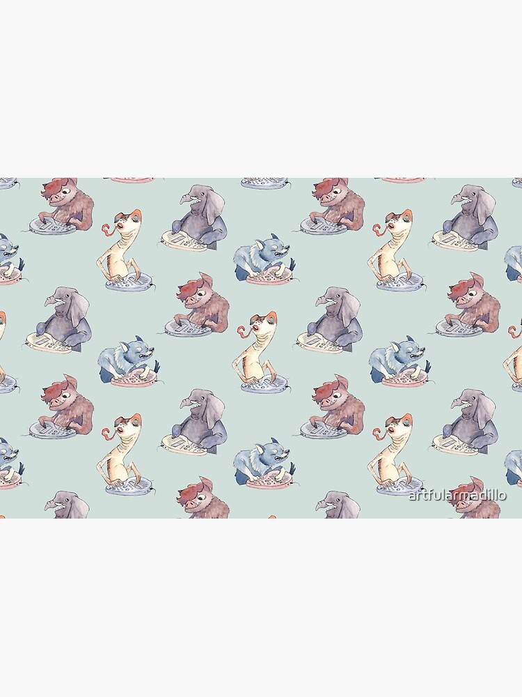 Omnichord Animals by artfularmadillo