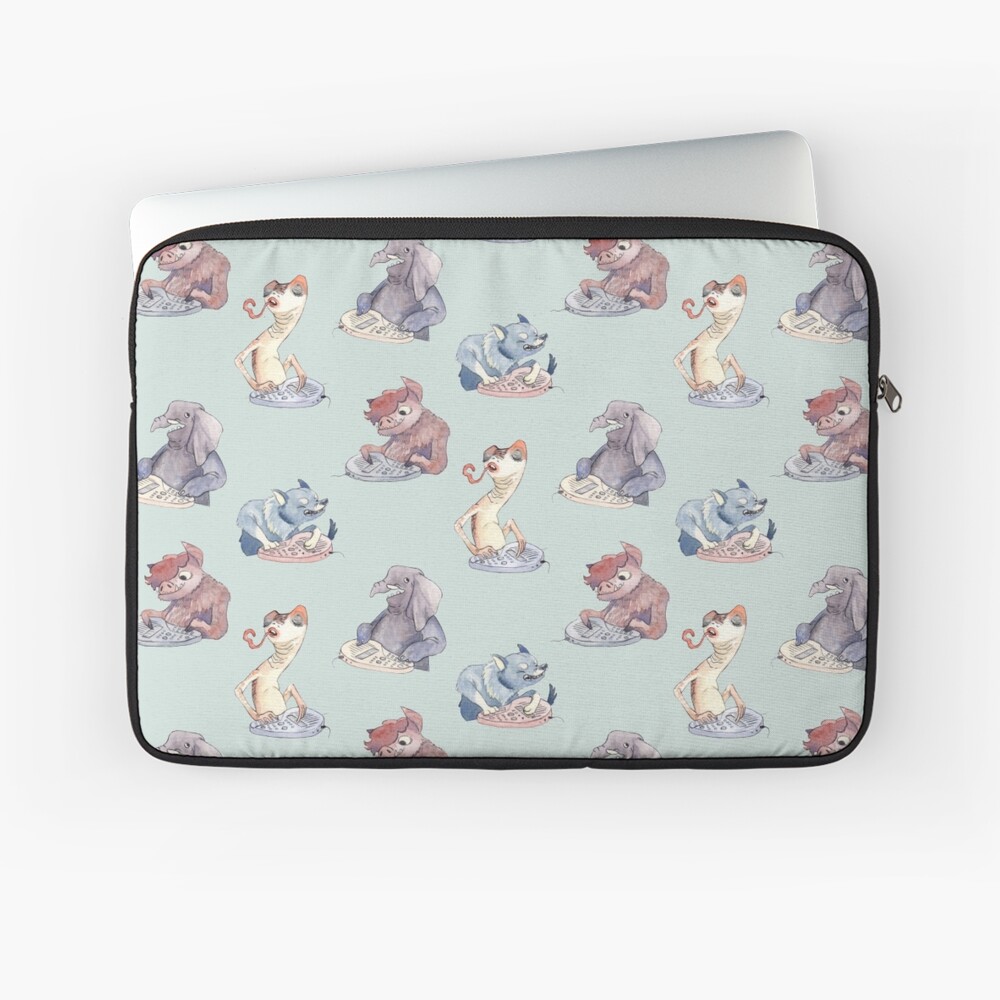 Omnichord Animals Laptop Sleeve