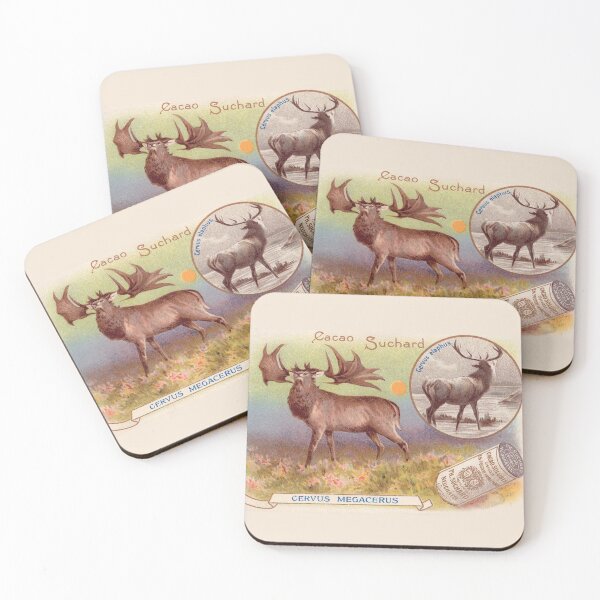 Artikelvorschau, Vintage Hirschillustration entworfen und verkauft von Vintage Designs +.