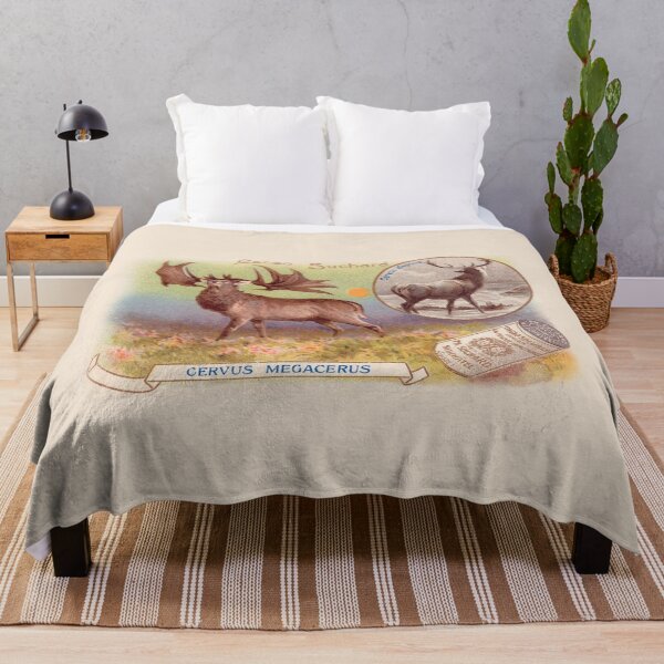 Artikelvorschau, Vintage Hirschillustration entworfen und verkauft von Vintage Designs +.