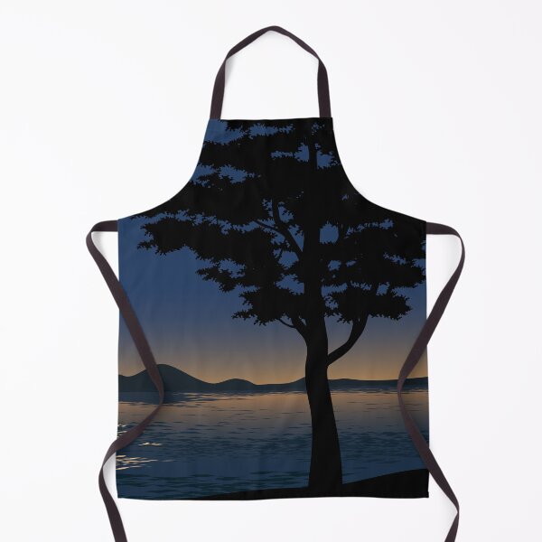 Item preview, Tree With Island And Sea Landscape Background designed and sold by JTS STORE.