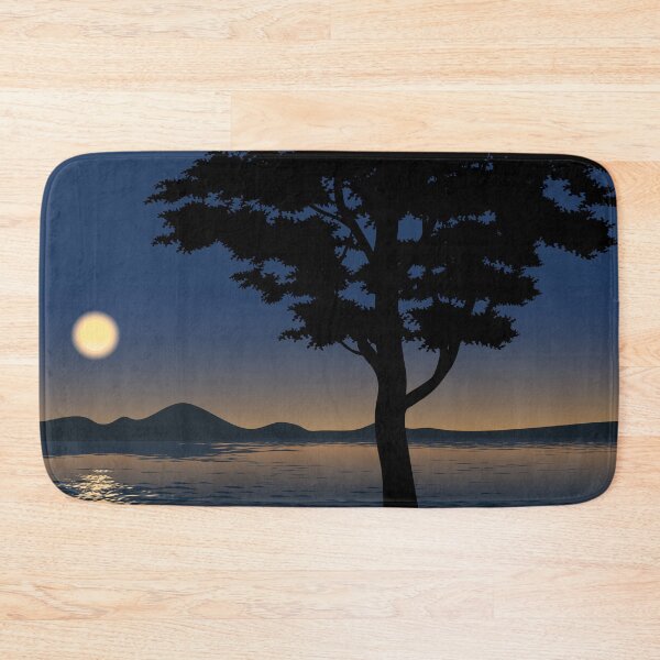 Item preview, Tree With Island And Sea Landscape Background designed and sold by JTS STORE.
