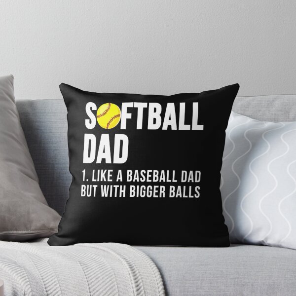 Item preview, Softball Like A Baseball But With Bigger Balls Fathers Day_3 designed and sold by BargerStore.