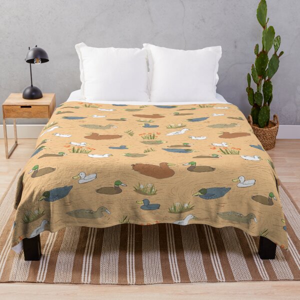 Item preview, Wild ducks on a lake designed and sold by SweetCoolVibes.