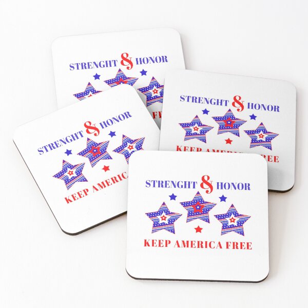 Item preview, Strenght & Honor Keep America Free designed and sold by Dutlu.