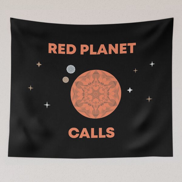 Item preview, Red Planet Calls designed and sold by MetaPhyStore.