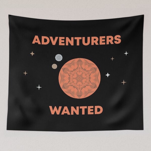 Item preview, Adventurers Wanted designed and sold by MetaPhyStore.