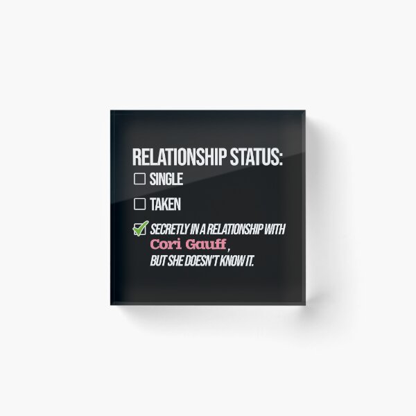 Item preview, Relationship with Cori Gauff designed and sold by 2Girls1Shirt.