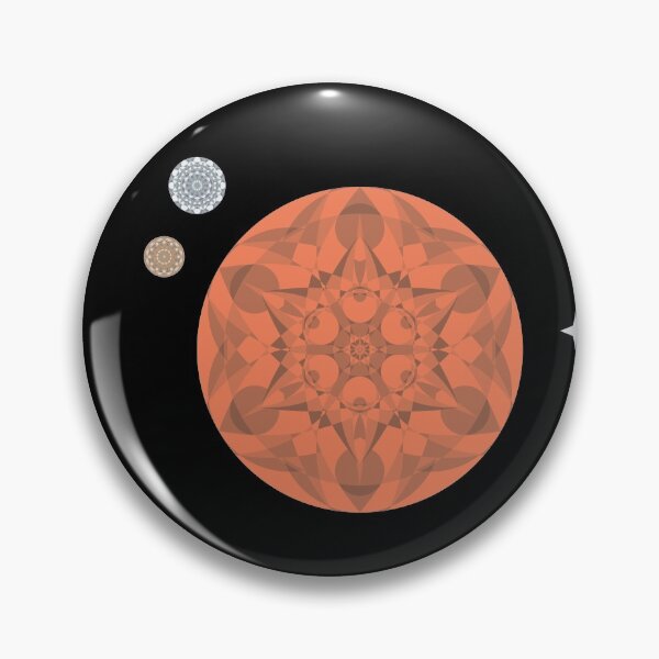 Item preview, Mars and Stars Mandala designed and sold by MetaPhyStore.