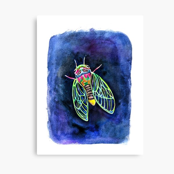 Cicada Love Canvas Print
