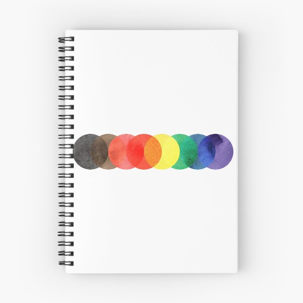 Item preview, Progressive Philadelphia Gay Pride Flag Watercolor Circles Overlapping designed and sold by sadiesavesit.