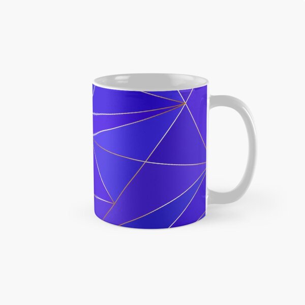 Item preview, Blue golden and bronze low poly background designed and sold by CutieBlue.