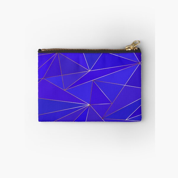 Item preview, Blue golden and bronze low poly background designed and sold by CutieBlue.