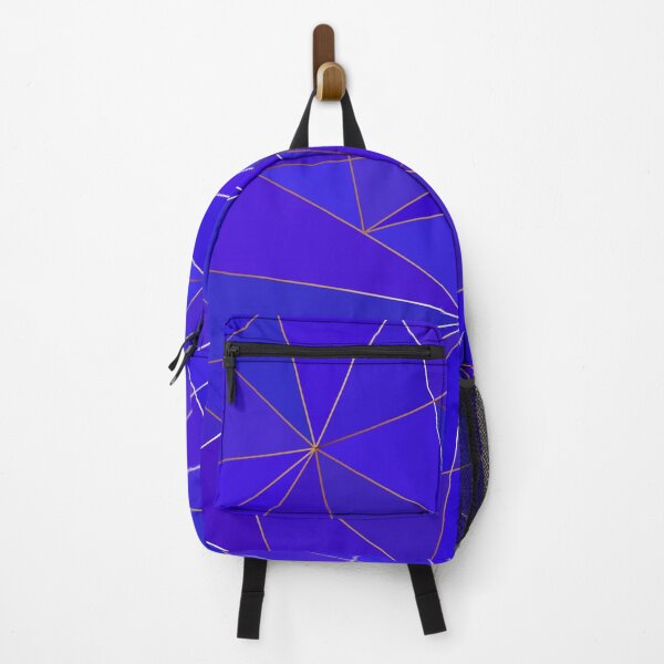 Item preview, Blue golden and bronze low poly background designed and sold by CutieBlue.