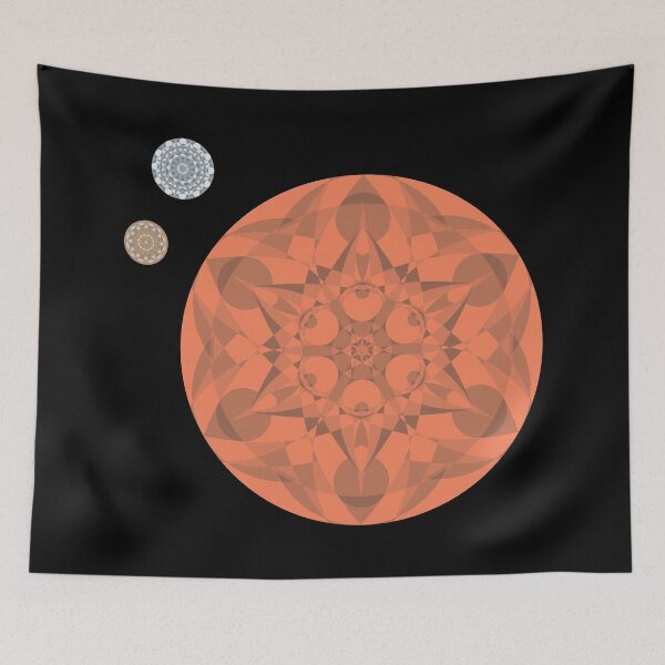Item preview, Mars Mandala designed and sold by MetaPhyStore.