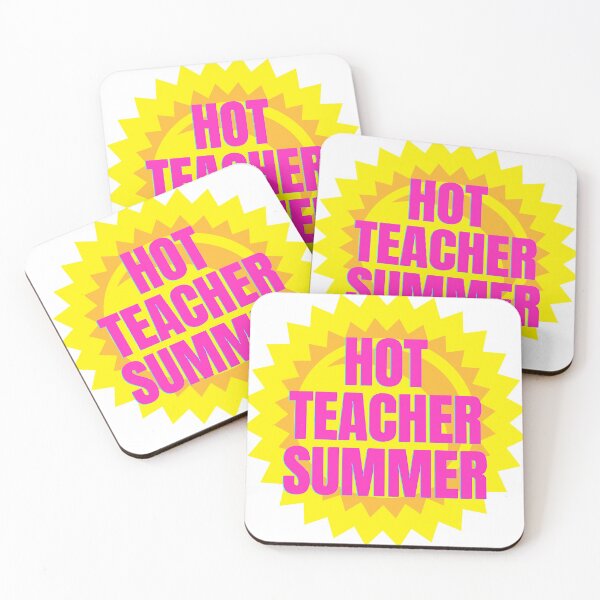 Item preview, Hot Teacher Summer Sun designed and sold by Kirsten Uecker.
