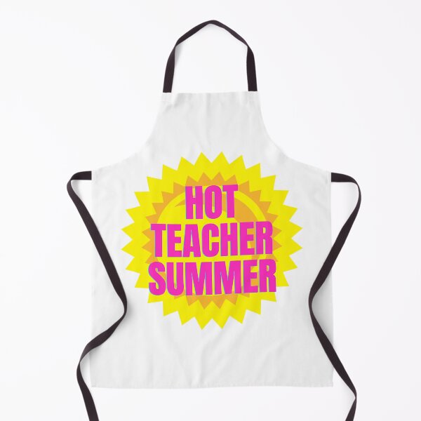Item preview, Hot Teacher Summer Sun designed and sold by Kirsten Uecker.