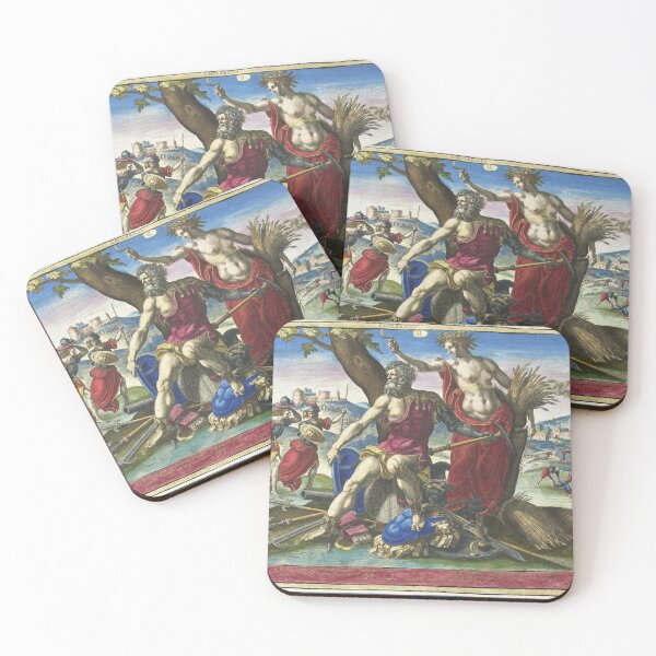Item preview, Vintage painting with bearded man in armour designed and sold by Vintage Designs +.