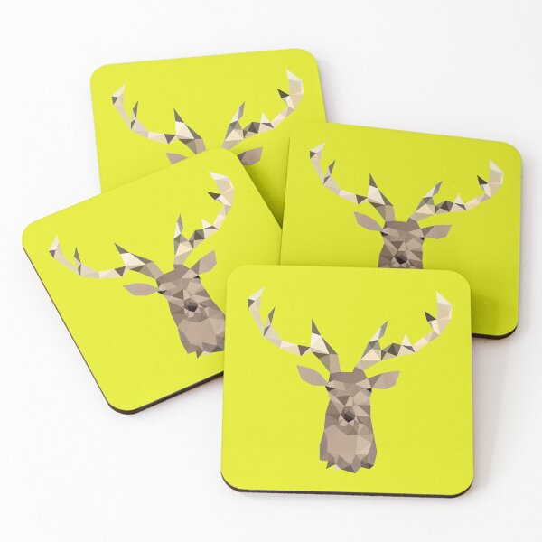 Item preview, Geometric Low-poly Stag designed and sold by MaseFaceMerch.
