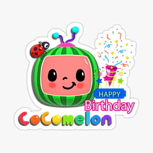 Cocomelon Happy Birthday Wall Art Redbubble | Images and Photos finder