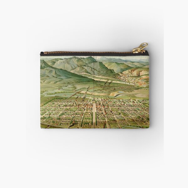 Item preview, Vintage Colorado Springs and Pikes Peak Map (1890) designed and sold by BravuraMedia.