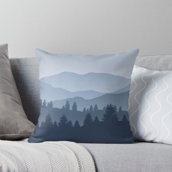 Item preview, Mountain Illustration With Pine Forest designed and sold by JTS STORE.