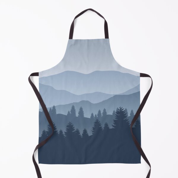 Item preview, Mountain Illustration With Pine Forest designed and sold by JTS STORE.