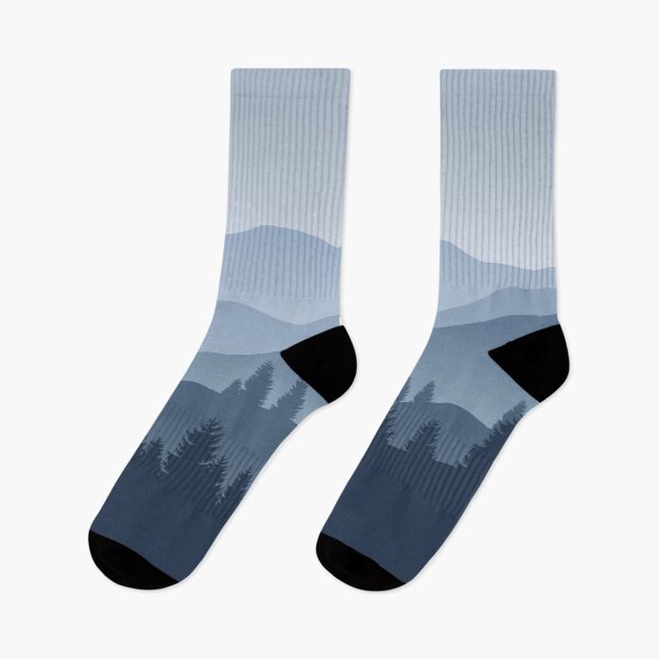 Item preview, Mountain Illustration With Pine Forest designed and sold by JTS STORE.