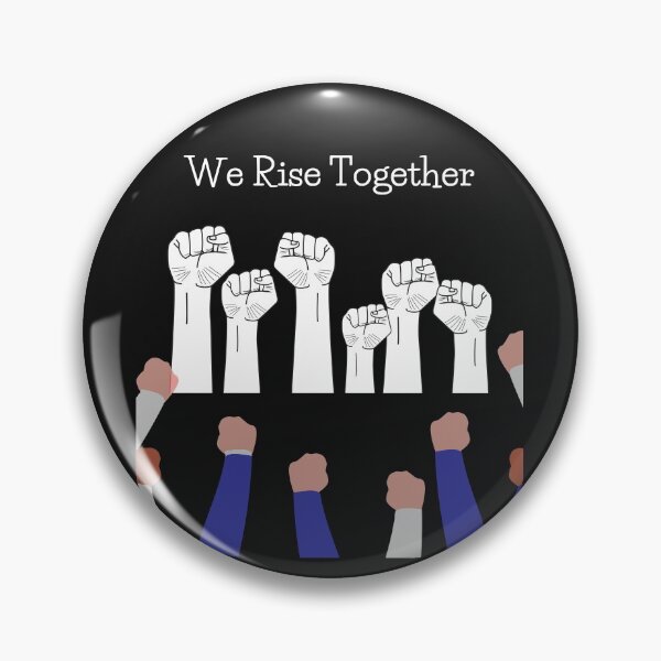 Item preview, We Rise Together Equality Social Justice T-Shirt designed and sold by Yanatip Somsak.