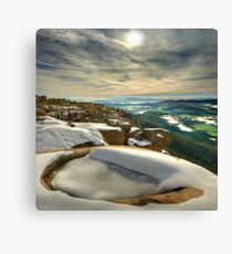 Ovens Valley from Mount Buffalo Canvas Print