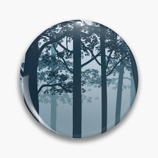 Item preview, Forest Silhouette Landscape Art designed and sold by JTS STORE.