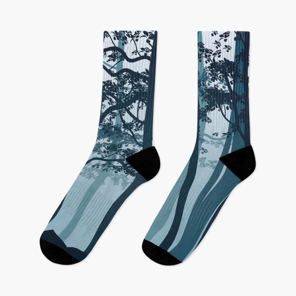 Item preview, Forest Silhouette Landscape Art designed and sold by JTS STORE.