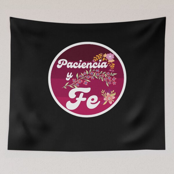Item preview, Paciencia y Fe designed and sold by DesignerFollow.