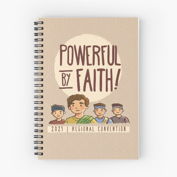 Item preview, Powerful by Faith! | 2021 Convention | Daniel and His Friends Illustration  designed and sold by Kim Liester Lagura.