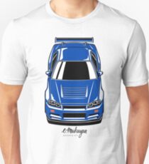Camiseta unisex Skyline R34 GT-R