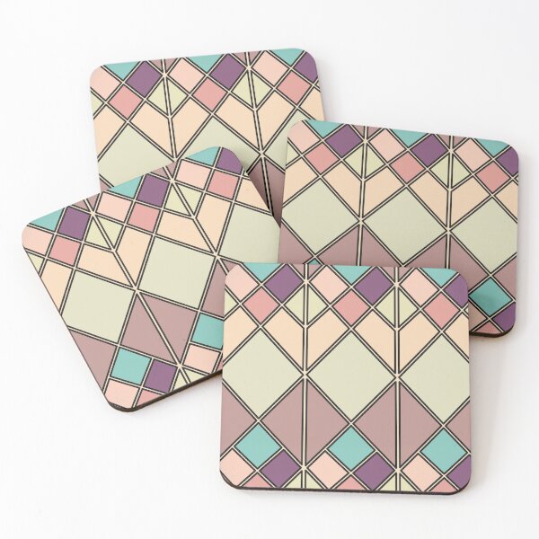 Item preview, colorful geometric shapes designed and sold by storefunnypets.