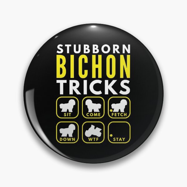 Item preview, Stubborn Bichon Tricks - Dog Training designed and sold by DoggyStyles.
