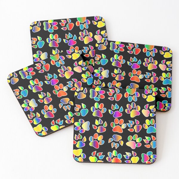Item preview, Paw Watercolor Colorful designed and sold by Goods-by-Jojo.
