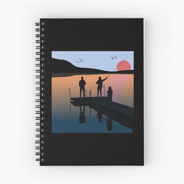 Aperçu de l'œuvre Pêche lac de pêche coucher de soleil soleil été créée et vendue par CreatDifference.