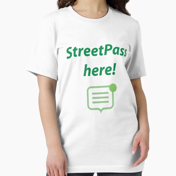 Vista previa del artículo con la obra «¡StreetPass aquí!», diseñado y vendido por daveit.