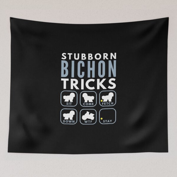 Item preview, Stubborn Bichon Frise Tricks - Dog Training designed and sold by DoggyStyles.
