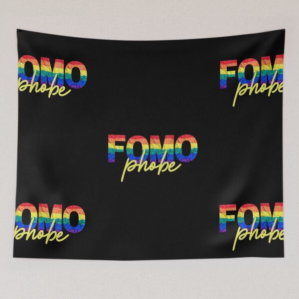 Item preview, Fomophobe | Fomo | arcoíris designed and sold by itsokaybyme.