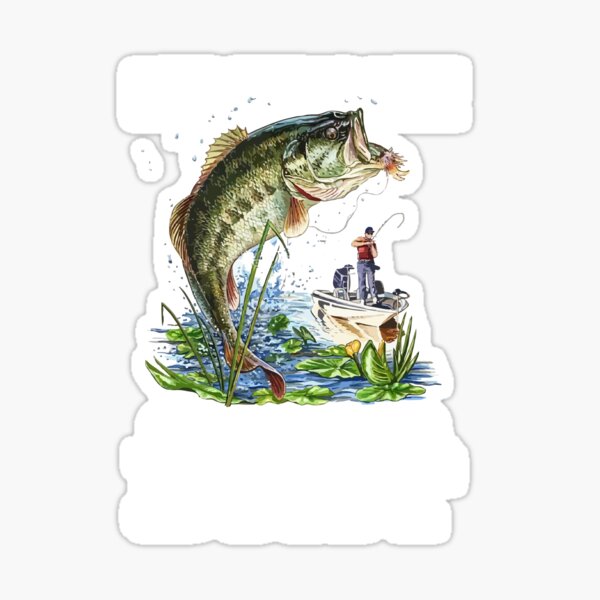 Good Things Come To Those Who Bait Fishermen Fish Lover Sticker for Sale  by Dressed For Duty