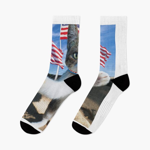 Item preview,  Fourth of July, independence Day, cat patriot, usa designed and sold by Darikdark.