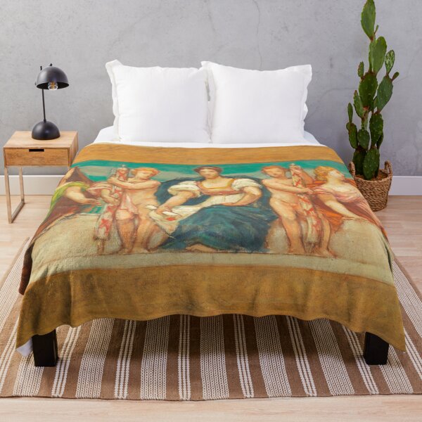Item preview, Vintage Greek scene designed and sold by Vintage Designs +.