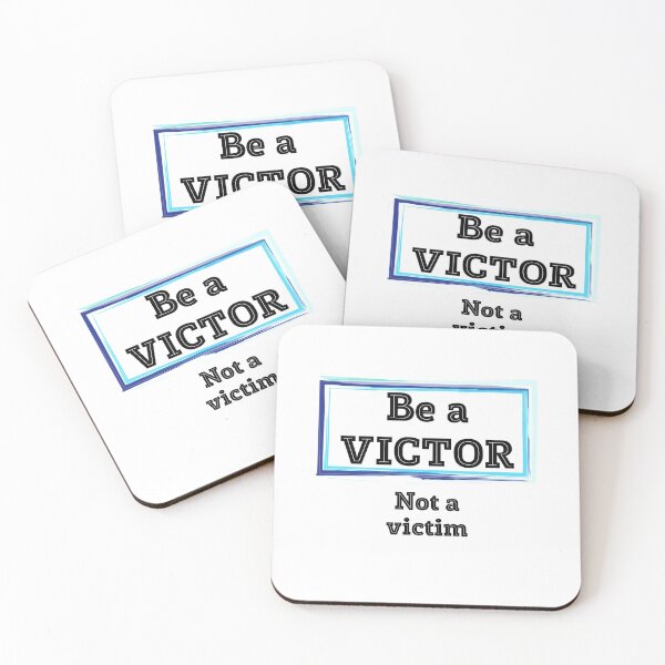 Item preview, Be a VICTOR not a victim designed and sold by Twittlefish.