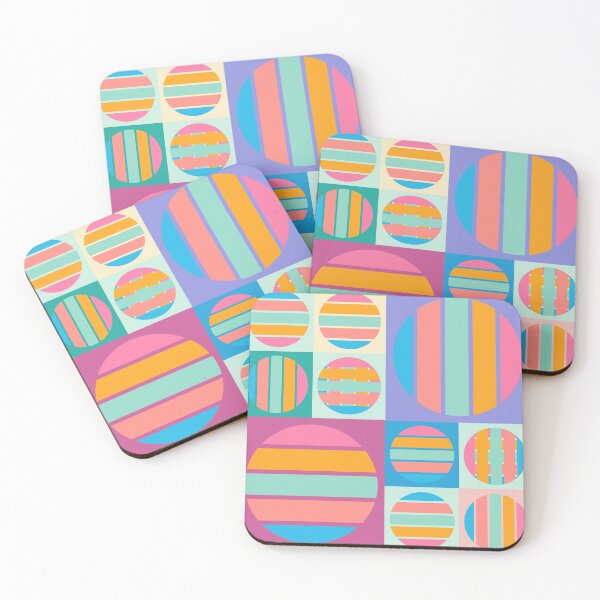 Item preview, Rainbow Stripes Beach Geometric  designed and sold by Sharon Schwalbe.