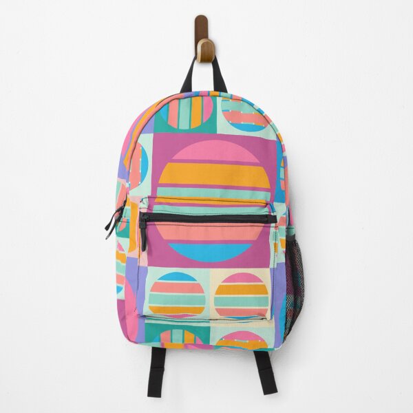 Item preview, Rainbow Stripes Beach Geometric designed and sold by Sharon Schwalbe.