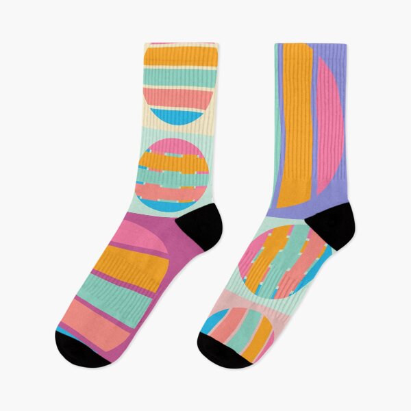 Item preview, Rainbow Stripes Beach Geometric  designed and sold by Sharon Schwalbe.